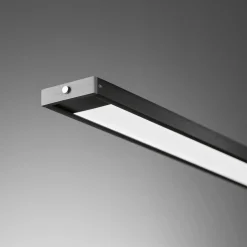 Metz TW LED hanglamp, CCT, lengte 120 cm, zwart