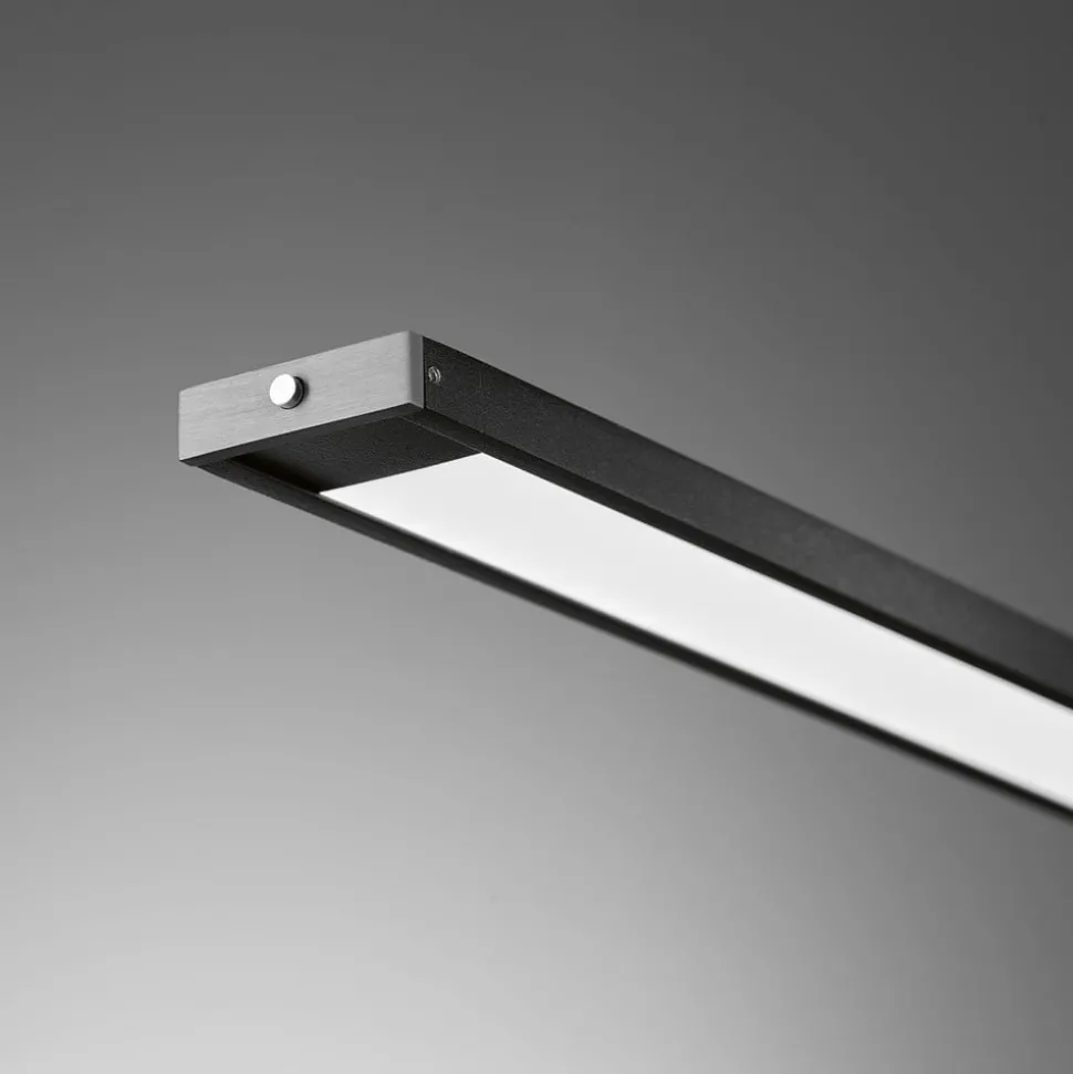 Metz TW LED hanglamp, CCT, lengte 120 cm, zwart