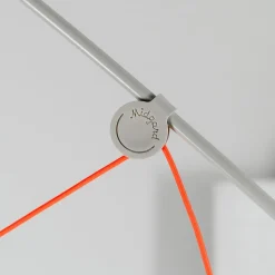 midgard AYNO XL vloerlamp grijs/oranje 2.700K