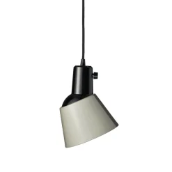 midgard hanglamp K831, geëmailleerd betongrijs
