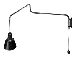 midgard K830 wandlamp, zwart