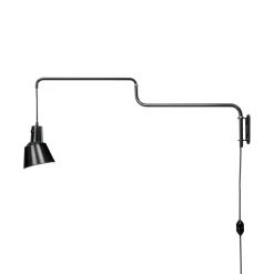 midgard K830 wandlamp, zwart