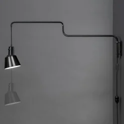 midgard K830 wandlamp, zwart