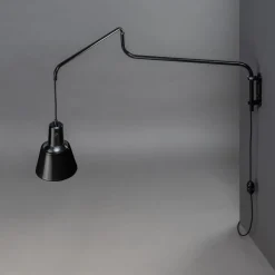 midgard K830 wandlamp, zwart