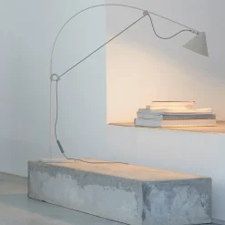 midgard LED tafellamp AYNO S, grijs/grijs, 4.000 K, 76 cm