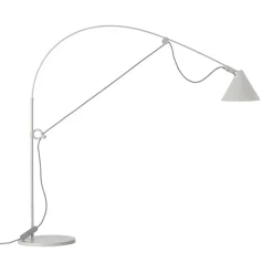 midgard LED tafellamp AYNO S, grijs/grijs, 4.000 K, 76 cm