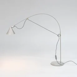 midgard LED tafellamp AYNO S, grijs/grijs, 4.000 K, 76 cm