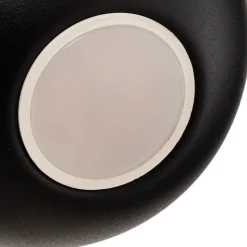 Midnight plafondspot in zwart, 3-lamps lang