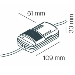 Milan Aereo voetdimmer