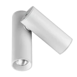 Milan Haul LED plafondlamp 2-lamps, wit