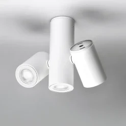 Milan Kronn plafondspot 3-lamps wit