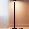 Milan Peak Lane LED vloerlamp zwart 130 cm