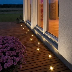 Mini-LED grondspot inbouwlamp 6per set vlak