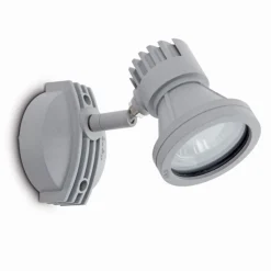 Mini-Project buitenwandlamp, grijs, aluminium, GU10