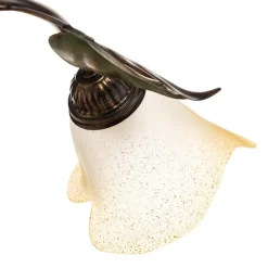 Miranda plafondlamp 3-lamps, brons