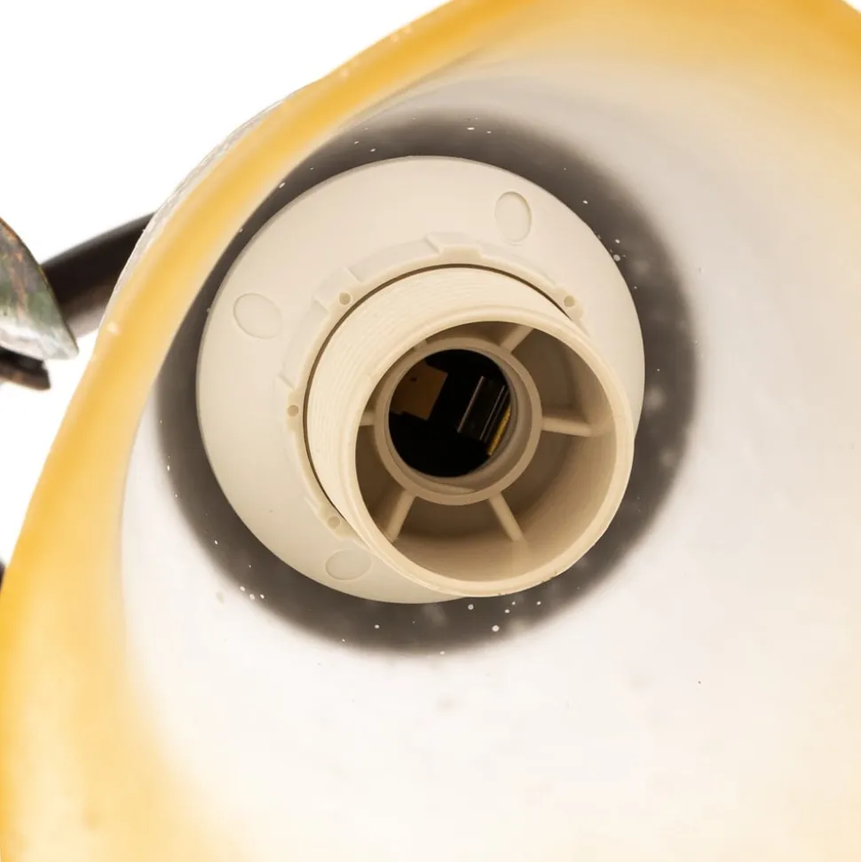 Miranda plafondlamp 5-lamps, brons