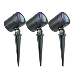 Müller Licht tint buitenspot Flores, set van 3