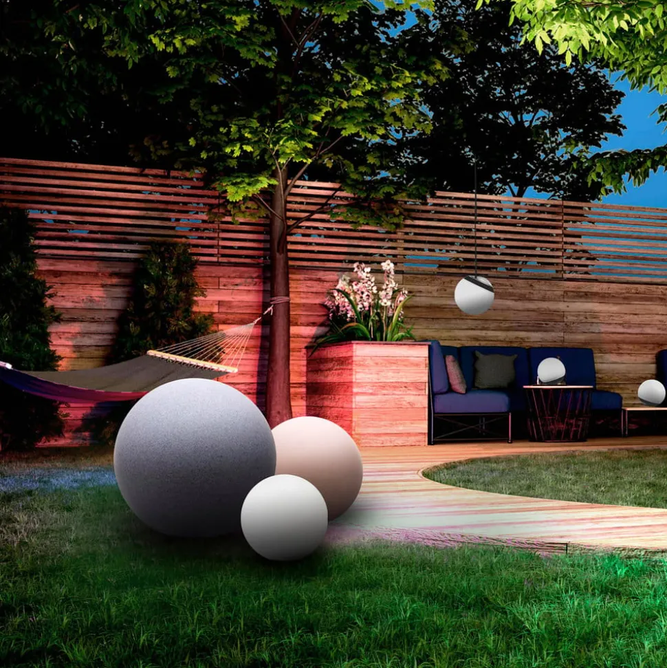 Müller Licht tint Calluna Solar, CCT, RGB, Ø 45 cm