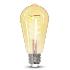 Müller licht tint LED lamp Retro Gold E27 5,5W