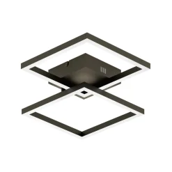 Müller Licht tint LED plafondlamp Cano, RGB, CCT, zwart