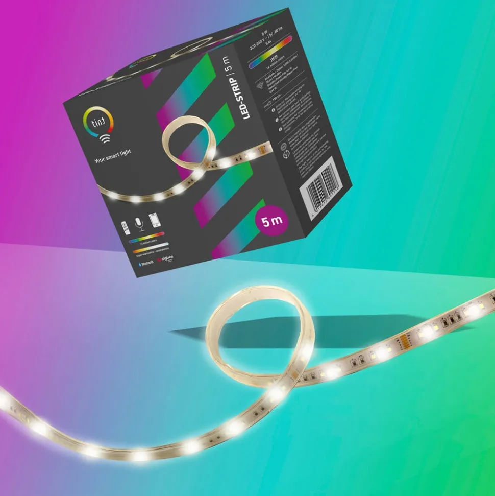 Müller Licht tint LED strip wit+kleur 5 m ZigBee Bluetooth