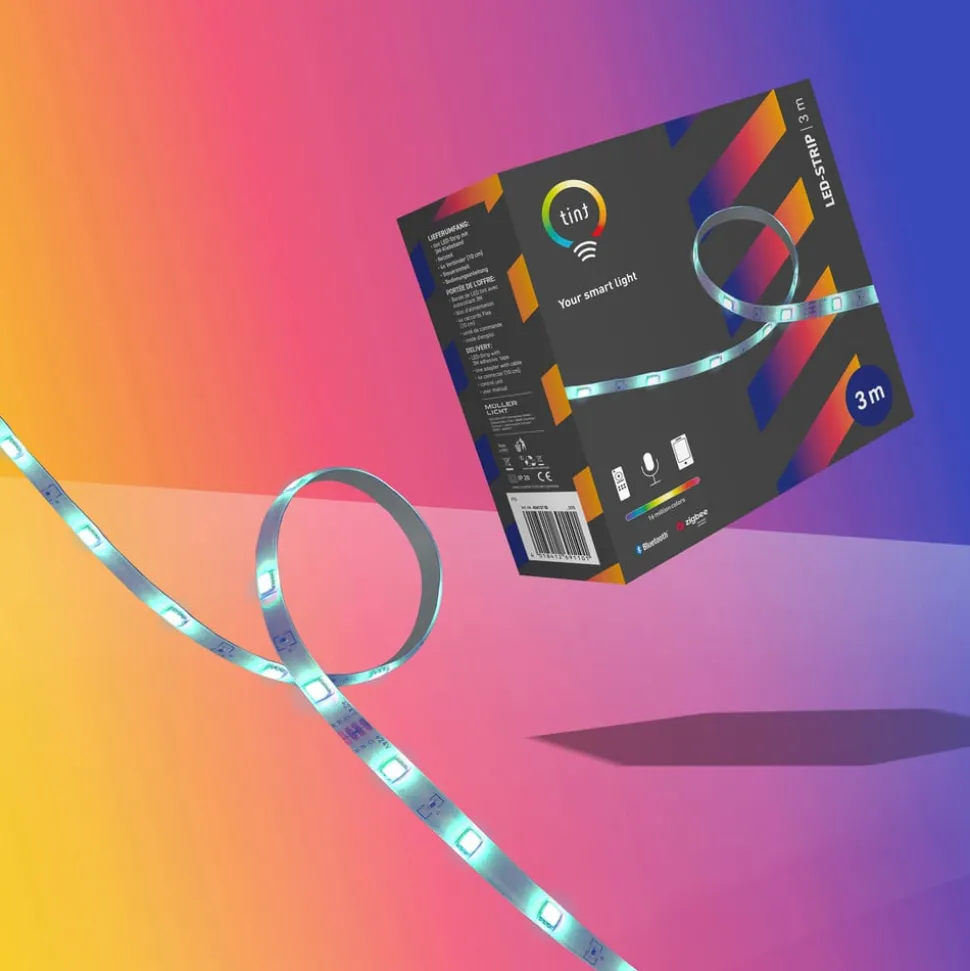 Müller Licht tint LED strip Kleur, ZigBee, Bluetooth 3 meter