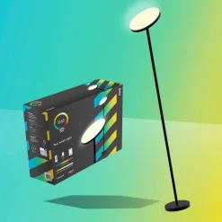 Müller Licht tint LED uplighter Pavo, RGB, CCT, metaal