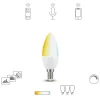 Müller licht tint white LED-kaarslamp E14 5,8W