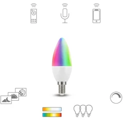 Müller Licht tint white+color LED lamp E14 4,9W