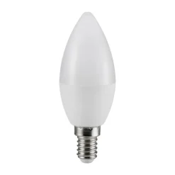 Müller-Licht LED kaars E14 2,9 W 2.700 K opaal, 2-pak