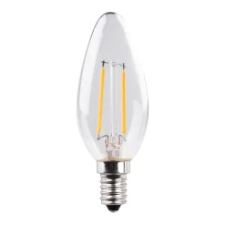 Müller-Licht LED kaars E14 2,2 W gloeidraad 2.700 K helder 2 stuks