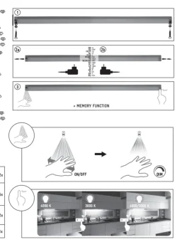 Müller-Licht LED meubelverlichting Olus Sensor 80