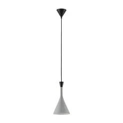 Moderne hanglamp Flynn, betongrijs