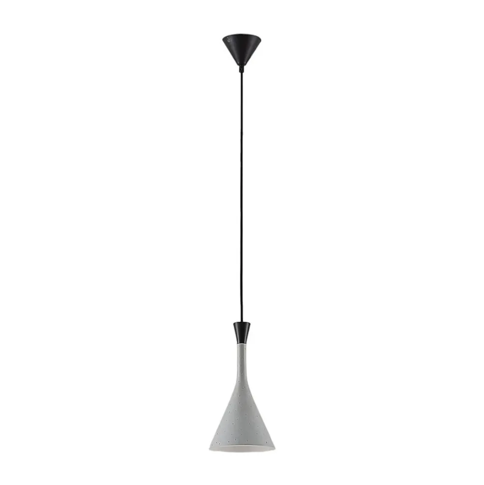 Moderne hanglamp Flynn, betongrijs