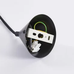 Moderne hanglamp Flynn, betongrijs