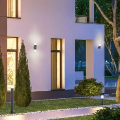 Moderne tuinpadverlichting Hoosic m bewegingsmeld