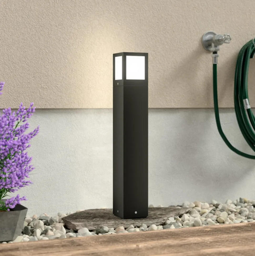 Moderne tuinpadverlichting Onze in donkergrijs