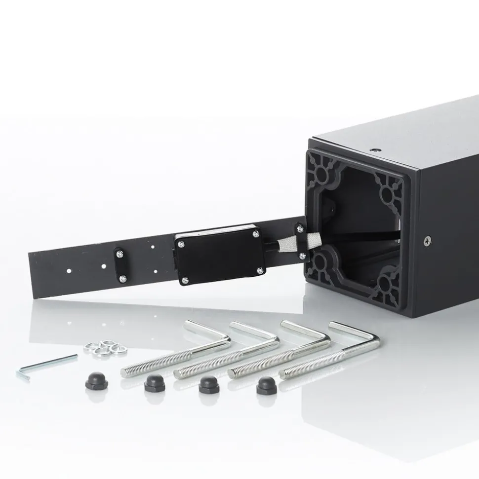 Moderne tuinpadverlichting Onze in donkergrijs