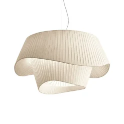 Modo Luce Cocó textiel-hanglamp Ø 60 cm beige