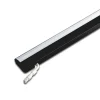 ModuLite F LED meubelverlichting, zwart, 60 cm, 3.000 K, aluminium