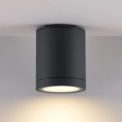 Molto Luce buitenspot Foris Round SD, antraciet, aluminium