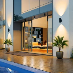 Molto Luce buitenspot Foris Round SD, antraciet, aluminium