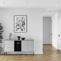 Molto Luce inbouwlamp Willi 68R, wit, aluminium, E27