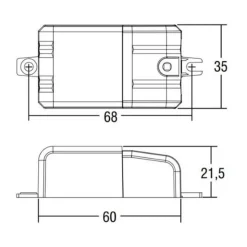 Molto Luce LED converter 350mA, 6W