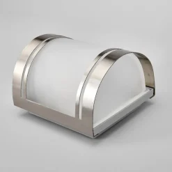 Mooi ontworpen RVS-wandlamp Lenea