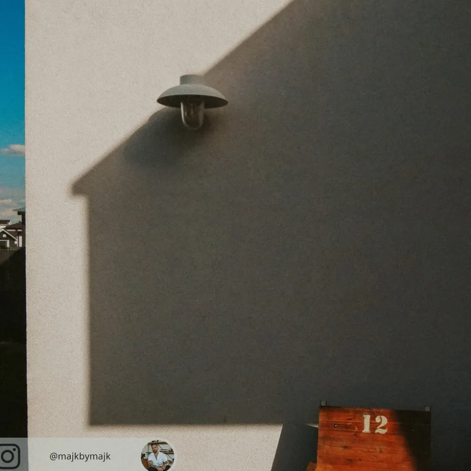 Mooie buitenwandlamp MANI