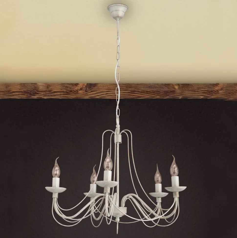 Mooie kroonluchter Antonina 5-vl