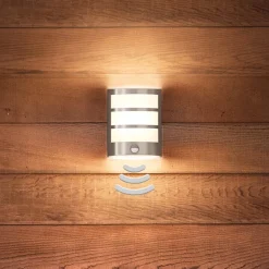 Mooie LED wandlamp Python met bewegingssensor