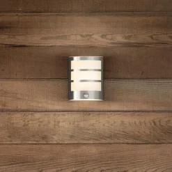 Mooie LED wandlamp Python met bewegingssensor