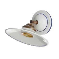 Mooie wandlamp IL PUNTI met keramieken kap